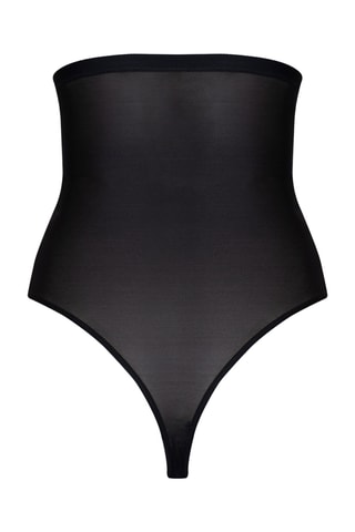 Vormende String Hoge Taille - Zwart - Magic Body Fashion