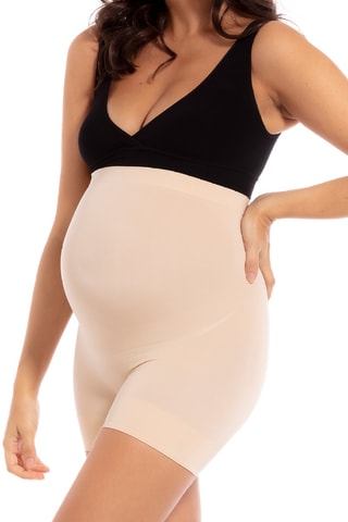 Bamboeviscose Zwangerschapsbroekje Hoge Taille - Ecru - Magic Body Fashion