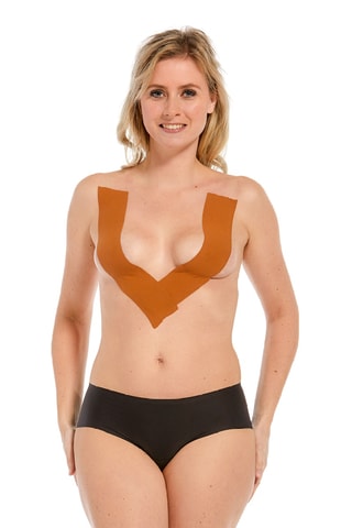 Zelfklevende Push-up Lint - Lichtbruin - Magic Body Fashion