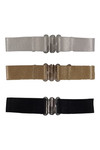3 Behahaken - Grijs, Bruin en Zwart - Magic Body Fashion