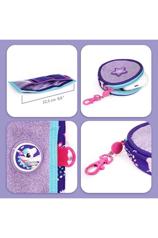 Portefeuille en portemonnee Milk&Moo Ayris - Blauw