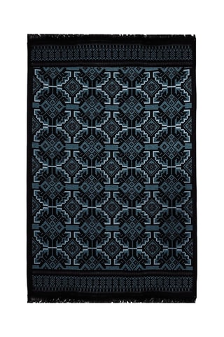 Vloerkleed - Zwart - 80 x 150 cm