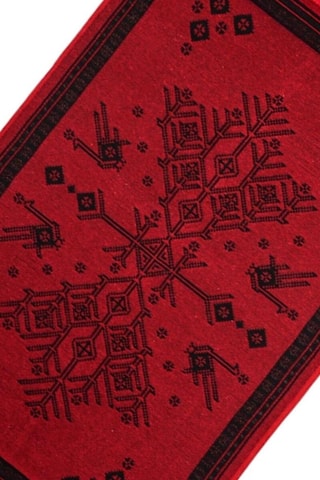 Vloerkleed - Rood - 80 x 150 cm