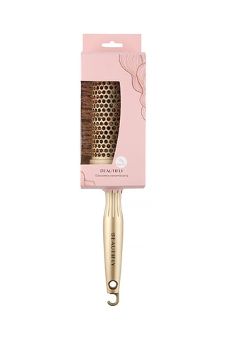 Keramische haarborstel Beautifly HA-14 - Goudkleurig - 53 mm