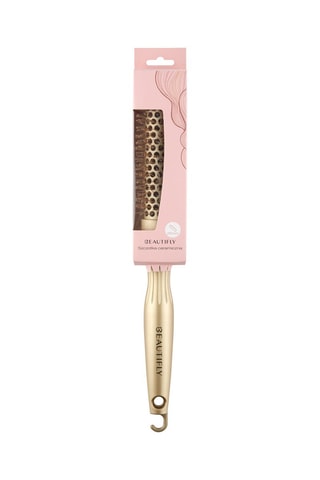 Keramische haarborstel Beautifly HA-11 - Goudkleurig - 25 cm