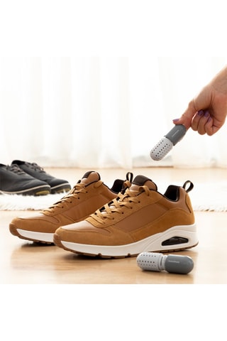 2 geurvreters voor schoenen.