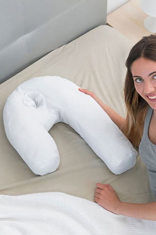Ergonomisch Kussen 
Wit