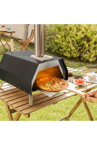 Pizzaoven op Pellets 