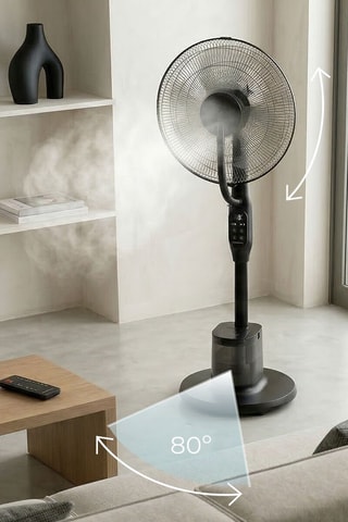 Staande Ventilator - 90 W - 3 snelheden