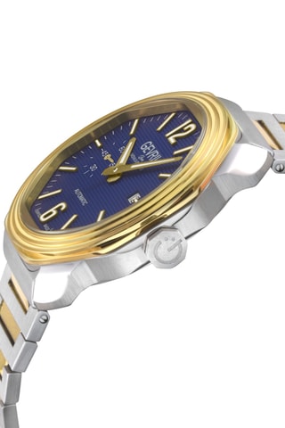 Relógio automático de aço - Prateado e dourado