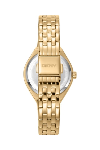 Reloj de cuarzo de acero - Dorado