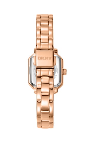 Reloj de cuarzo de acero - Rosa dorado y plateado