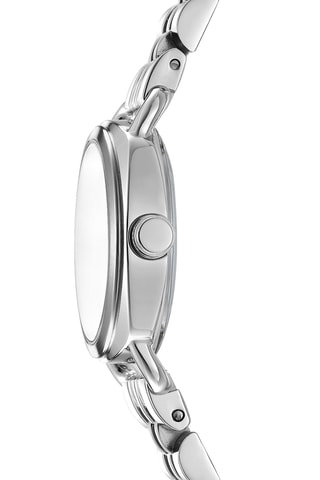 Reloj de cuarzo de acero - Plateado y negro