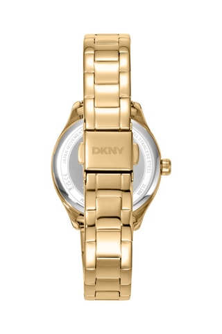 Reloj de cuarzo de acero - Dorado