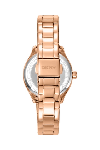 Reloj de cuarzo de acero - Rosa dorado