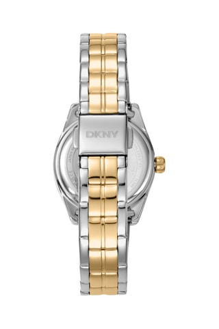Reloj de cuarzo de acero - Plateado y dorado