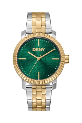 Reloj de cuarzo de acero Everyday - Plateado y dorado