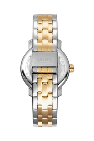 Reloj de cuarzo de acero Everyday - Plateado y dorado
