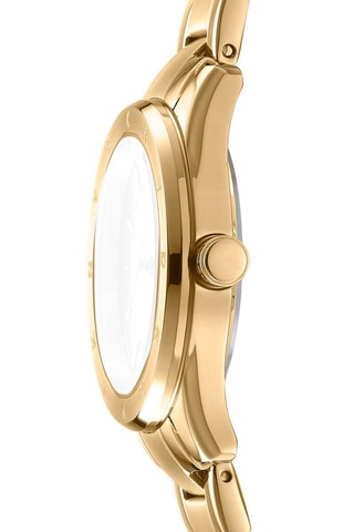Reloj de cuarzo de acero Everyday - Dorado