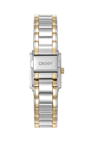 Reloj de cuarzo de acero - Plateado y dorado