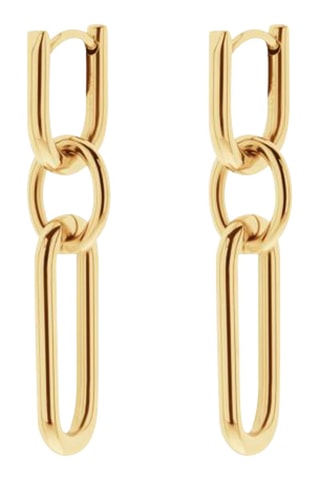 Boucles d'oreilles - Doré