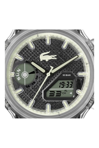 Montre à quartz en silicone - Blanc - Chronomètre