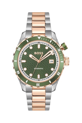 Montre automatique doré à l'or rose
