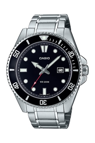 Montre à quartz Casio Collection  Tachymètre - Argenté