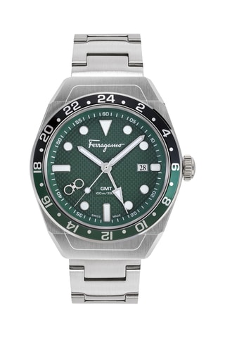 Montre à quartz en acier - Argenté
