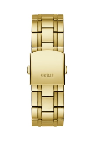 Montre à quartz en acier - Doré