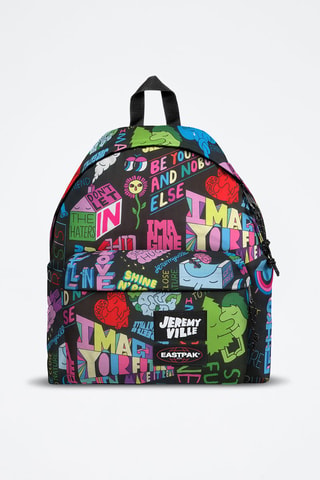Sac à dos Jeremyville Padded Pak'r Noir et fuchsia