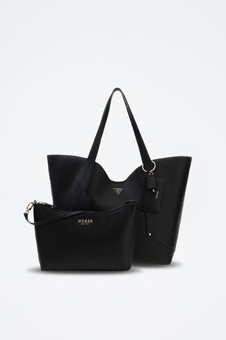 Bolso shopper Darcy - Negro y dorado