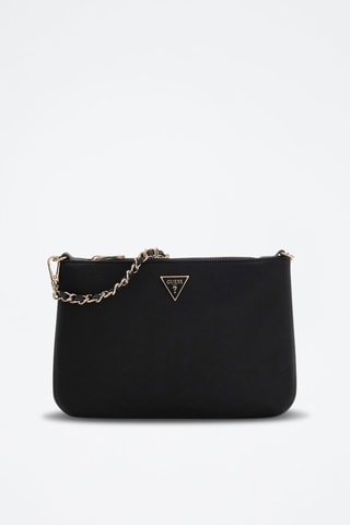 Bolso de mano Flat - Negro y dorado