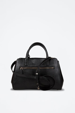 Bolso Leona - Negro y dorado