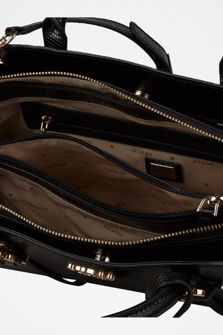 Bolso Leona - Negro y dorado