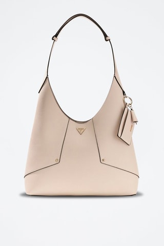 Bolso shopper Darcy - Beige y dorado
