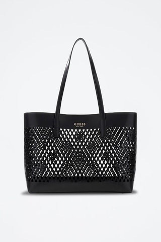 Bolso shopper y bolso de mano Letty - Negro