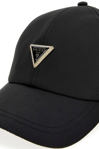 Gorra de béisbol - Negro y plateado