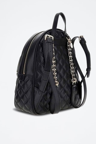 Mochila Giully Ii Dome - Negro y dorado