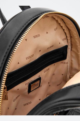 Mochila Giully Ii Dome - Negro y dorado