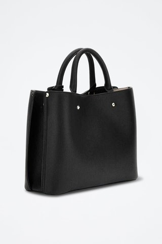 Bolso Girlfriend Meridian II - Negro y dorado