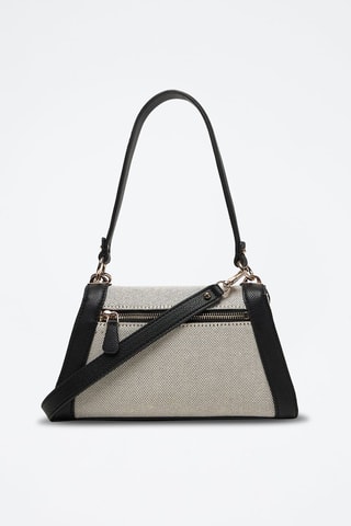 Bolso Karnilla - Negro, beige y dorado