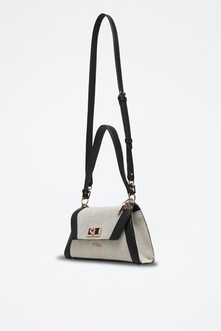 Bolso Karnilla - Negro, beige y dorado