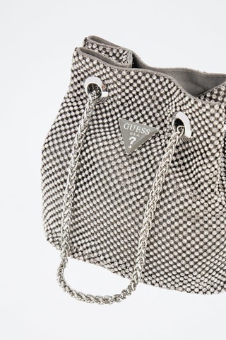 Bolso saco Zalina - Plateado