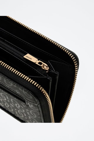 Cartera Libby - Negro y dorado