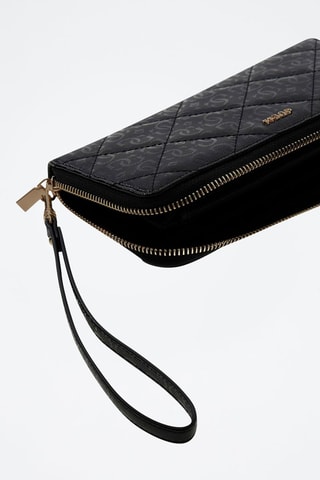 Cartera Libby - Negro y dorado