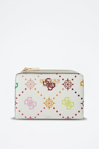 Cartera Emelie - Blanco, rojo y marrón