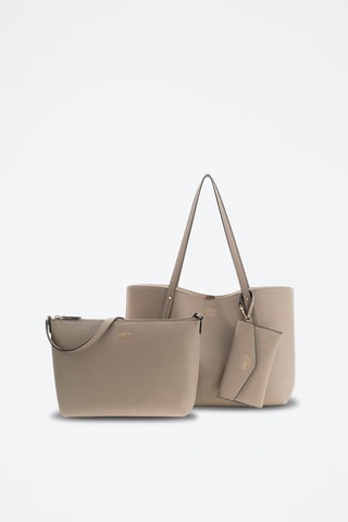 Bolso shopper y bandolera Brendon - Gris