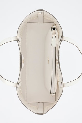 Bolso shopper y bolso de mano Letty - Blanco