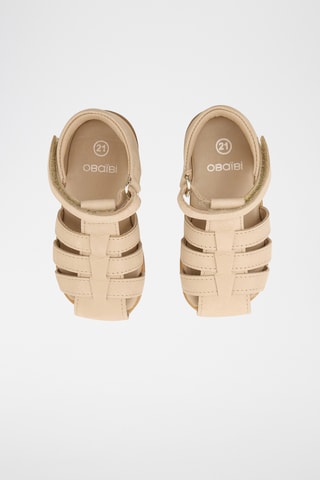Sandalias de piel - Rosa empolvado